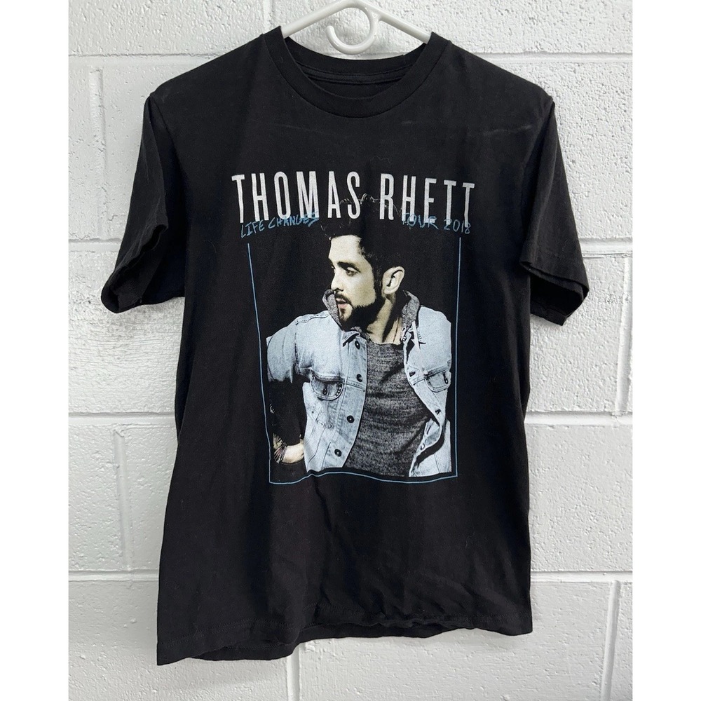 Thomas Rhett Live Changes 2018 Country Music Concert Tour‎ T Shirt Black Medium